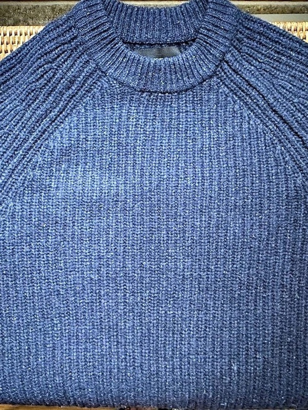NWOT Finisterre Women’s Mora jumper Ribbed wool Crewneck Sweater UK6